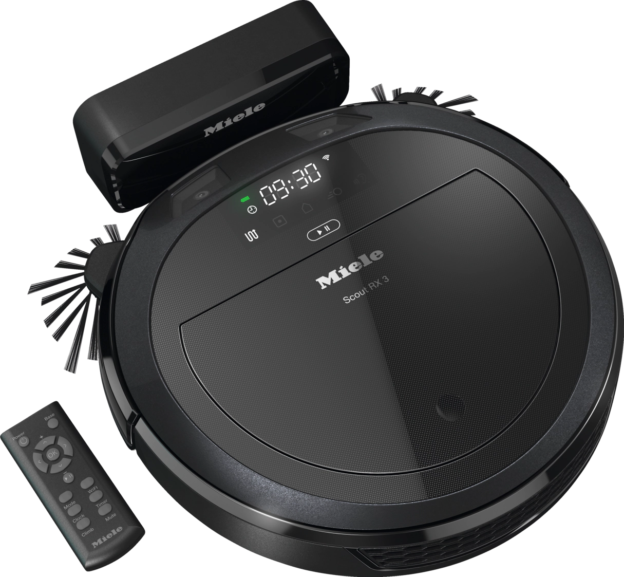 Робот-пылесос SPQL0 Scout RX3 чёрный обсидиан Miele купить в Москве | Всегда в наличии! | Артикул 11830060 | Официальный сайт