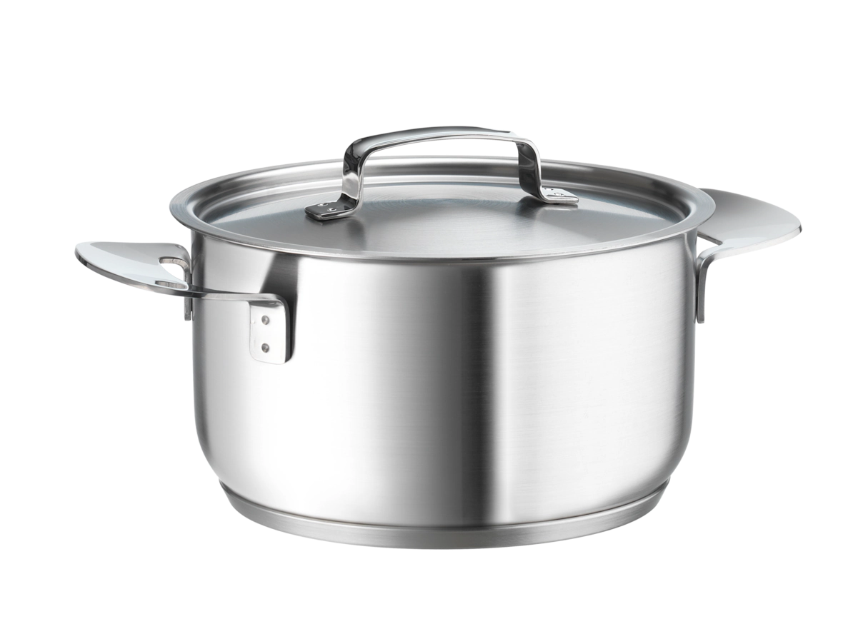 Кастрюля All Steel 24 см 6 л KMKT 2460-2 Miele купить в Москве | Всегда в наличии! | Артикул 11945230 | Официальный сайт