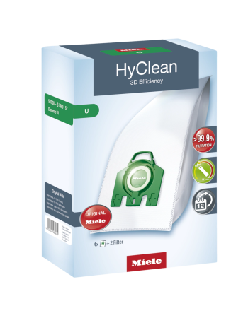 Мешки-пылесборники TYP U HyClean 3D Miele купить в Москве | Всегда в наличии! | Артикул 10123250 | Официальный сайт